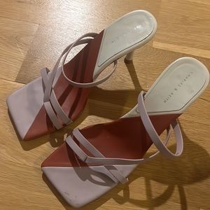 Charles & Keith lilac Heels - size EU 39